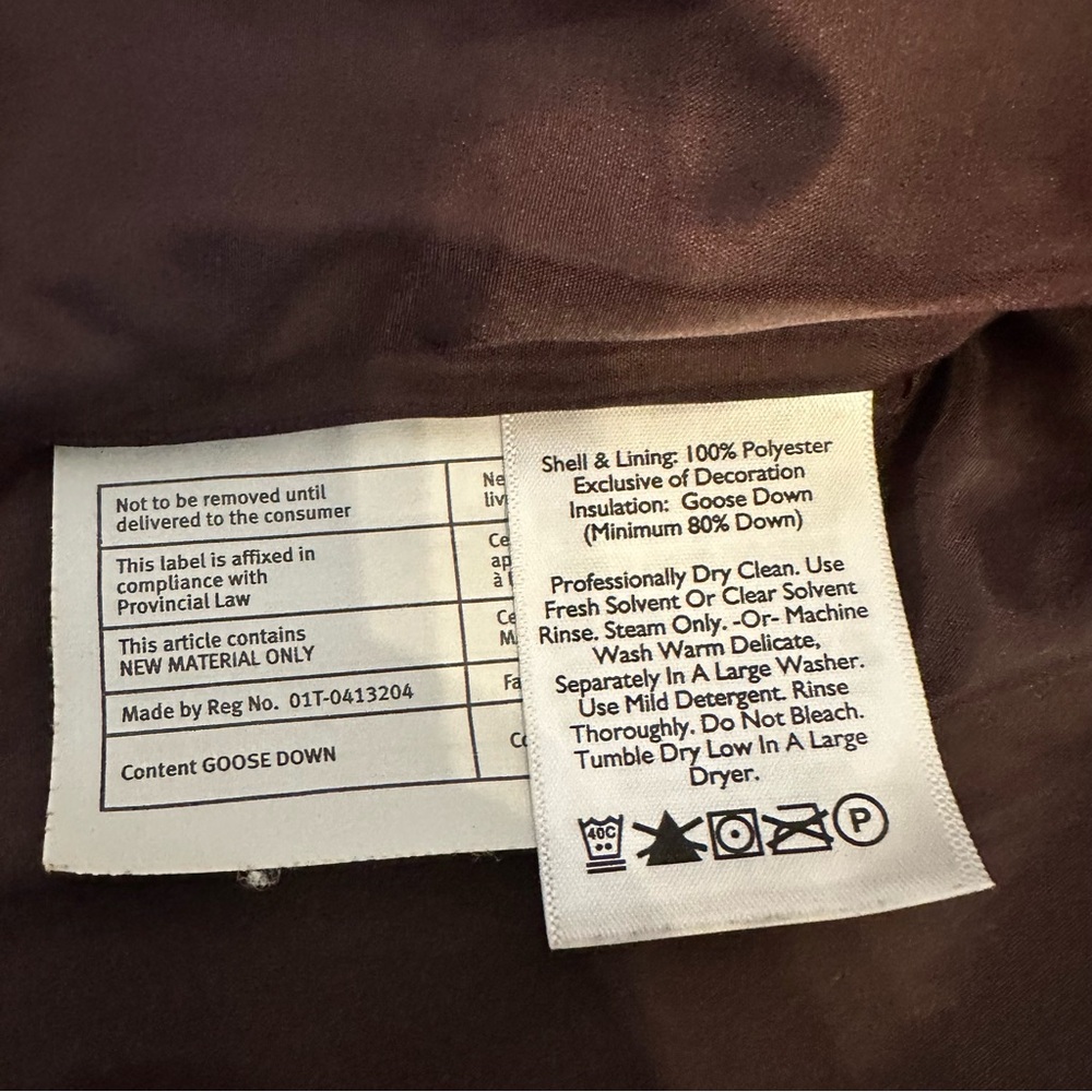 Eddie Bauer Puffer Vest Goose Down Maroon EB650‎ Size Medium Zip - Picture 4 of 7